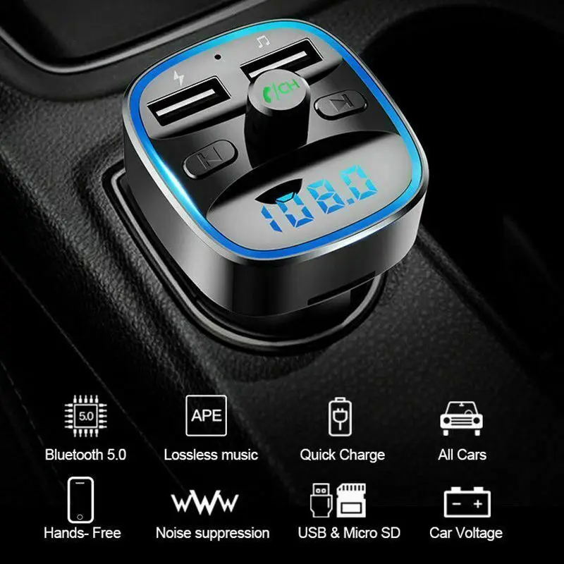 Новинка T32 телефон FM-передатчик радио MP3 музыкальный плеер с USB-портом |