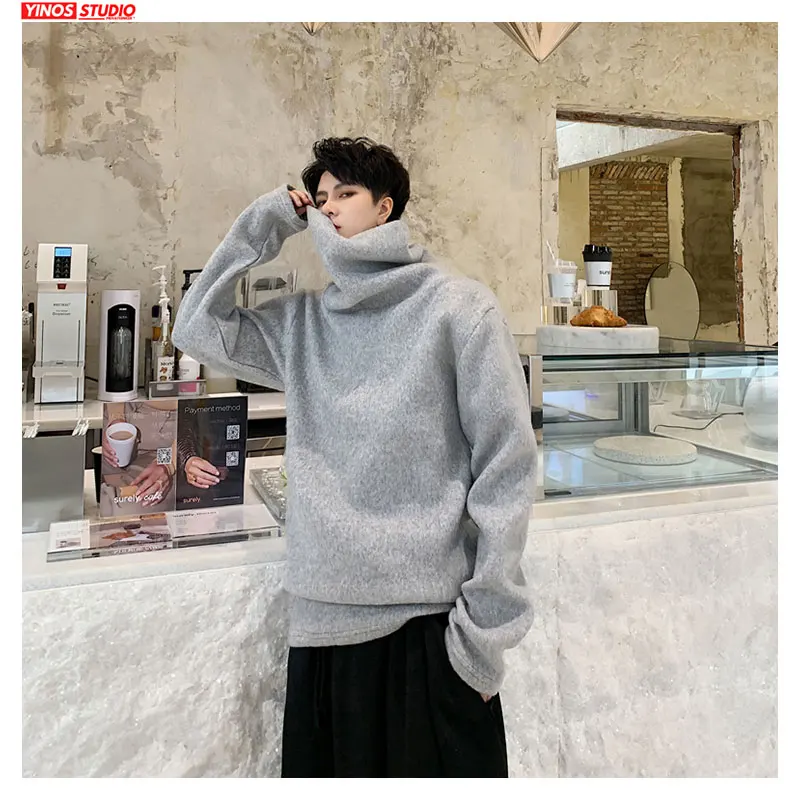 Прямая поставка 2019 дизайн уличная одежда Повседневный свитер с высоким