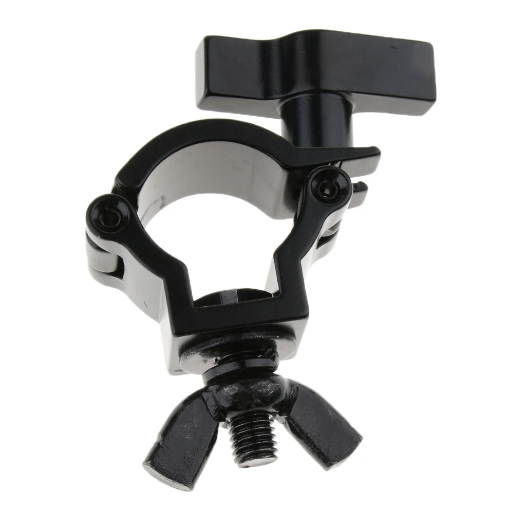 

Black Truss Light Clamp Hook Bracket 165.34lb Capacity for Stage