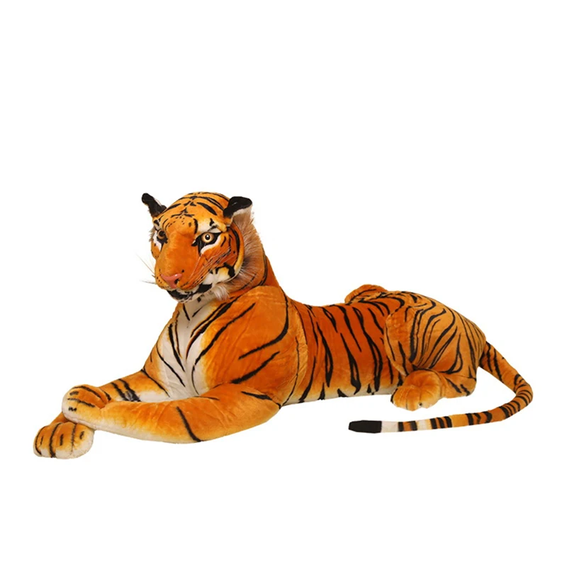 

30cm Real Life Tiger Plush Toy Soft Stuffed Animals Doll Baby Kids Holiday gifts Soft Stuffed Toys Model Gifts toys for children