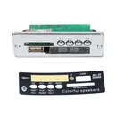 Автомобильный mp3-декодер, Bluetooth, громкая связь, модуль платы, USB-плеер, интегрированный телефон, дистанционное управление, USB, FM, Aux радио