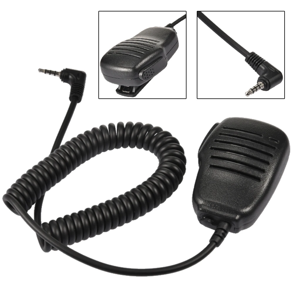 

3.5mm PTT Microphone PTT Remote Speaker For Yaesu / Vertex VX-1R 210 210A 2-Way Radio Speaker Microphone Accessories Refined