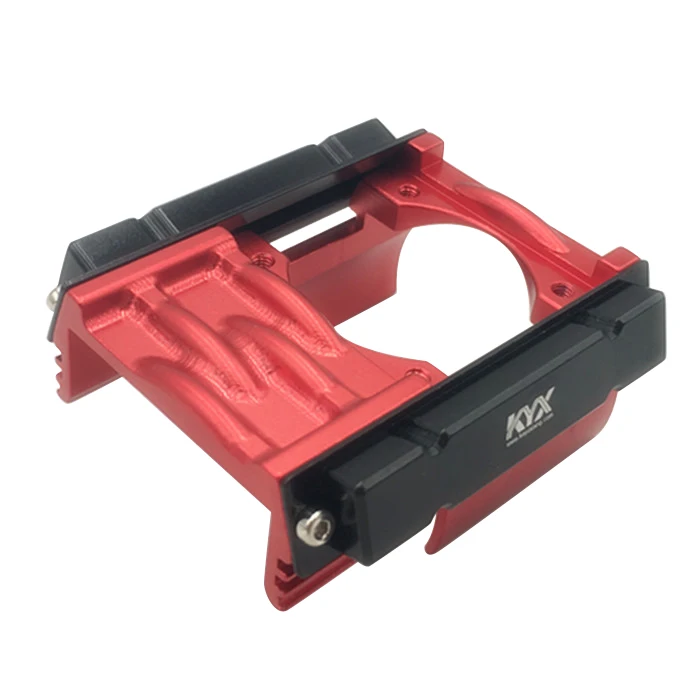 Radiador de Motor CNC de aleaci&oacute;n de aluminio, ventilador de refrigeraci&oacute;n de Motor cepillado 540/550 de 36mm para coches teledirigidos 1/10 D90 Scx10 II, piezas de repuesto-2