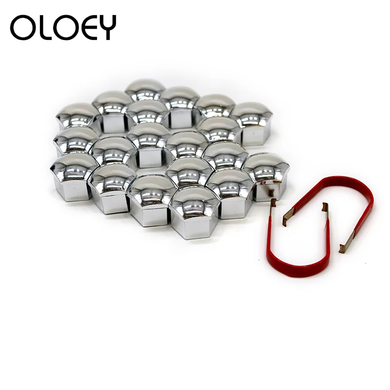 OLOEY 20 шт. 19 мм стандартная крышка головки крышки головного света колеса Винты