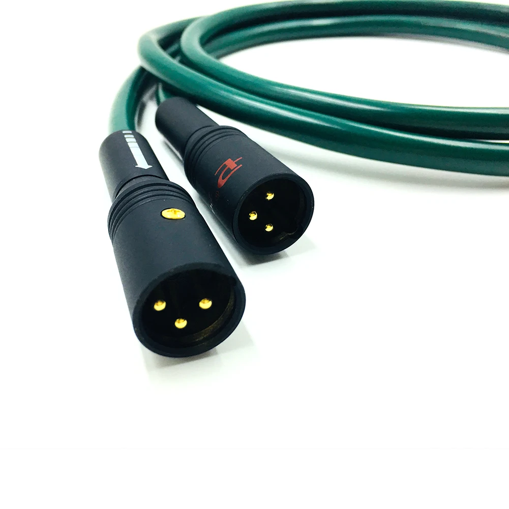 Hi end HIFI пара FA 220 OCC RCA к XLR мужскому кабелю усилитель звука CD DVD плеер