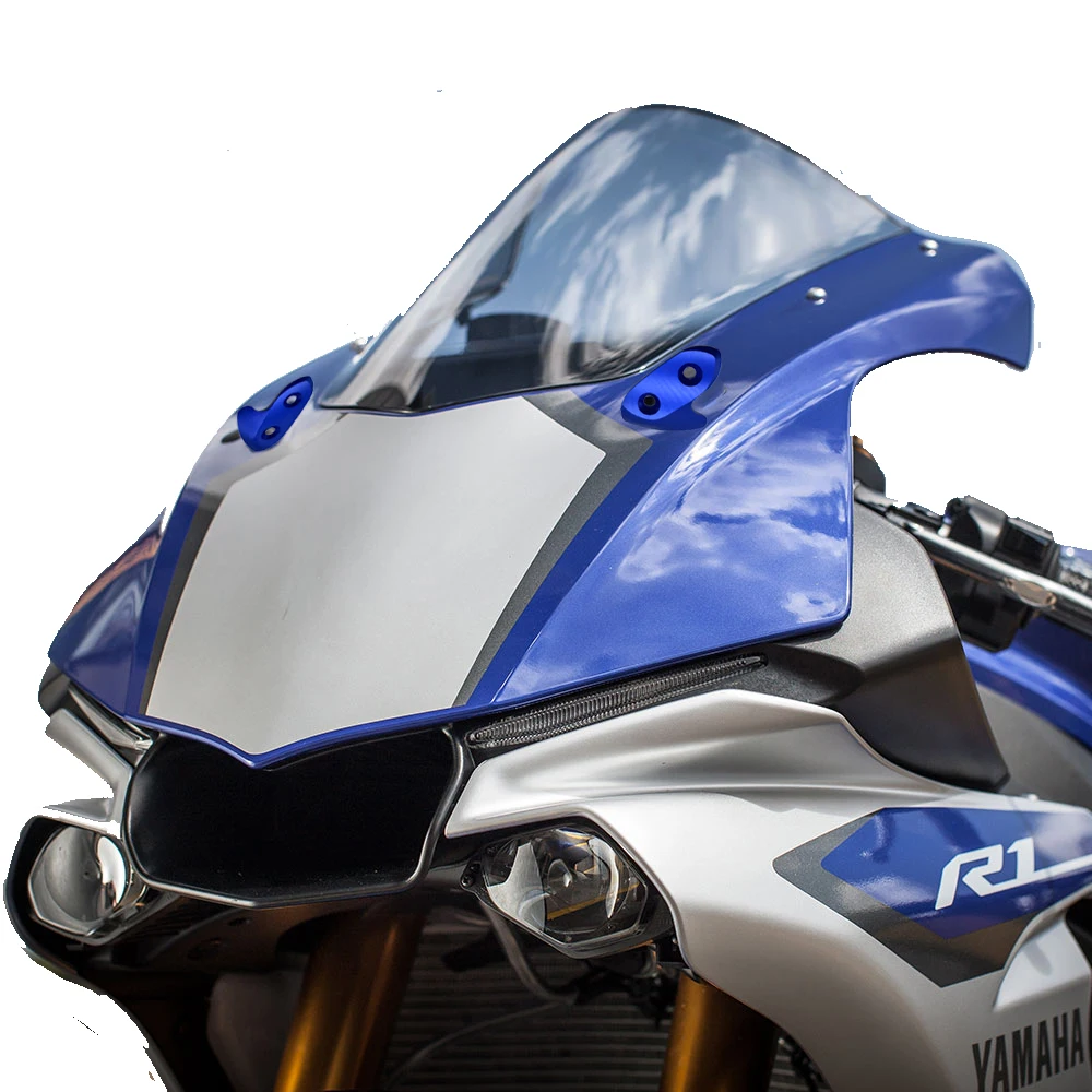 Крышка отверстия для зеркала мотоцикла YAMAHA YZF R1 R1M 2015 2016 2017 2018 2019 15 16 17 18 - купить по