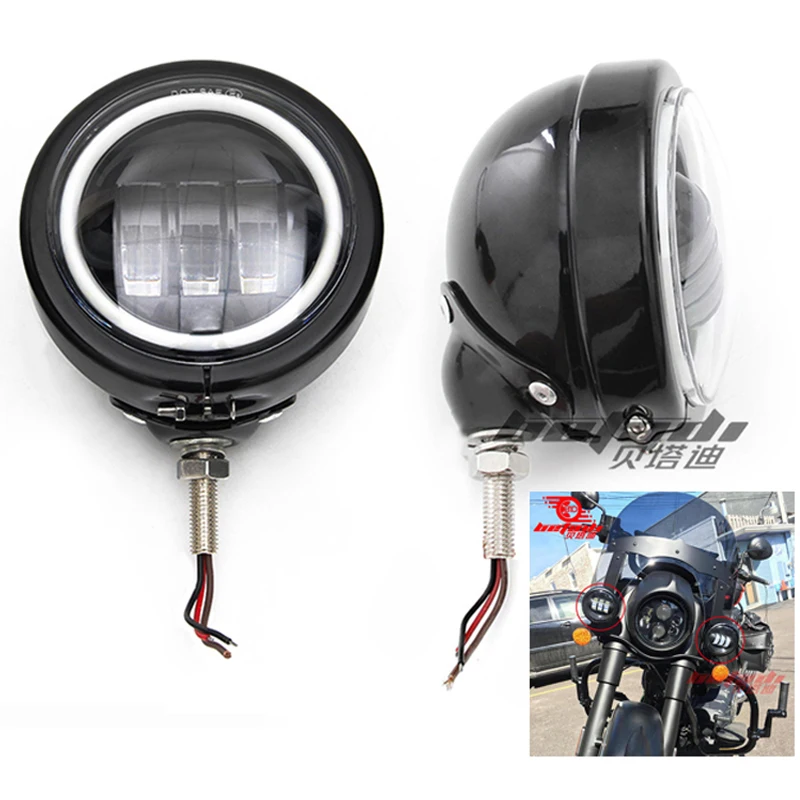 Аксессуары для мотоциклов 4 5 светодиодный ные противотуманные фары