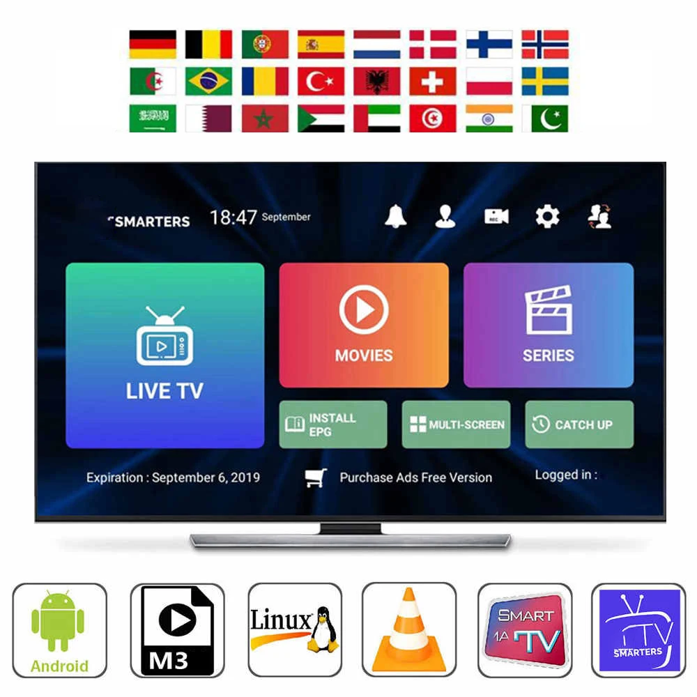 

Xtream code smarters pro