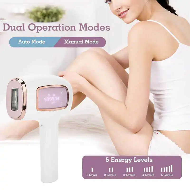 

Shaving Blades Household Painless IPL Hair Removal Device Professional Whole Body Hair Removal Machine 110-240V Safety Razor