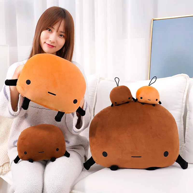 

1pc Kawaii Sad Potato Film Television Characters Plush Toy Doll Soft Pillow Winter Hand Warmer Kids Girls Pendant Gifts