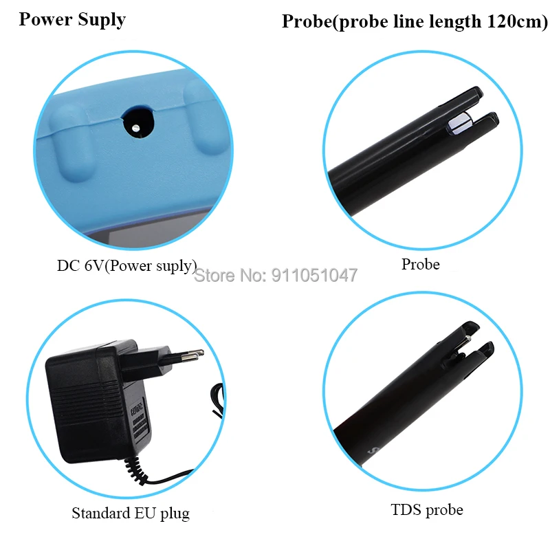 Цифровой тестер качества воды для аквариума TDS измеритель PH 2 в 1 анализатор