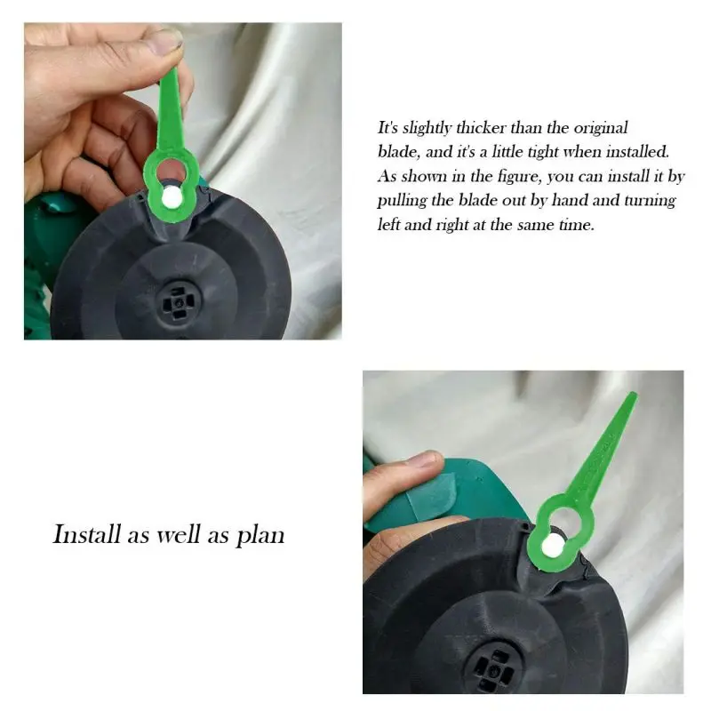 Пластиковые лезвия для триммера 100 шт. | Инструменты