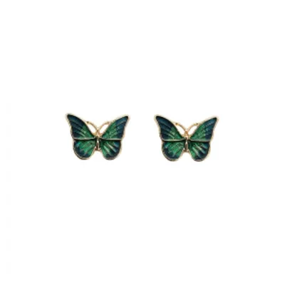 

Glamour Earrings Sales Fashion New Sweet Butterfly Small Fresh Super Fairy Sen Small Earrings Women's Wholesale Cute Earrings
