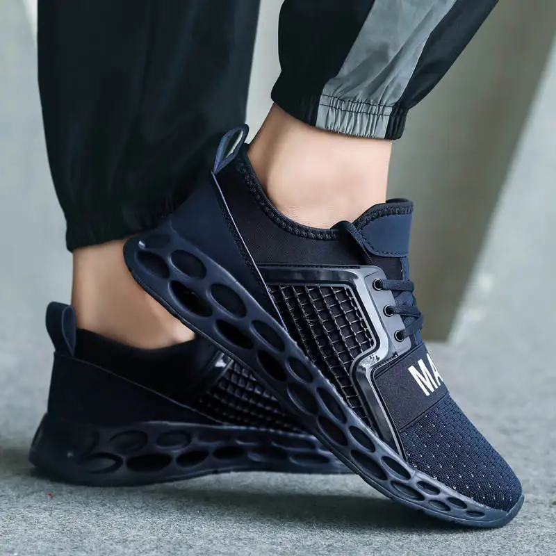

Fashionable Sports Shoes Wearable Mesh Sneakers Shock Absorbing Sport Shoes Men Buy Running Shoes Husband Luxury Brand Tennis