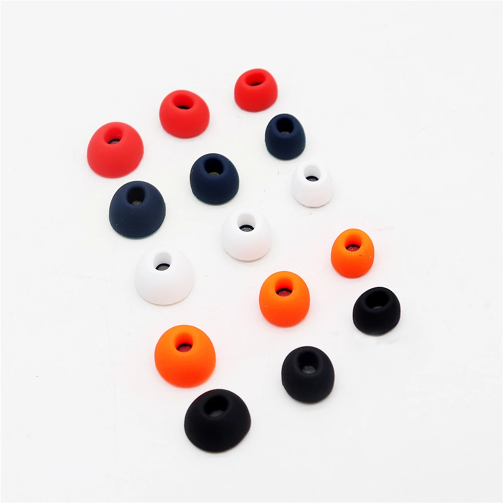 

6pcs Silicone Ear Tips with Earphone Case for Apple Airpods Pro Wireless Earphones Anti Slip Earphone Cover Soundproof Ear Buds