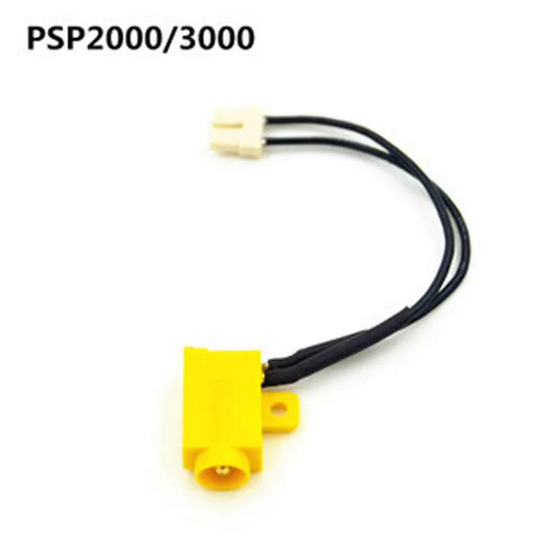 1 шт./лот новый разъем питания постоянного тока с кабелем для SONY PSP2000/3000