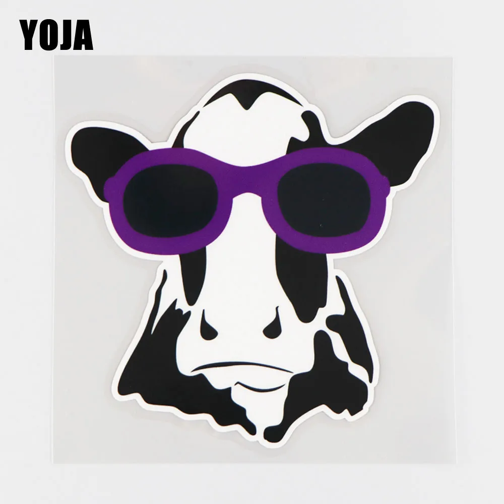 YOJA виниловые солнцезащитные очки в форме коровы размером 12 5x12 5 см аксессуары для