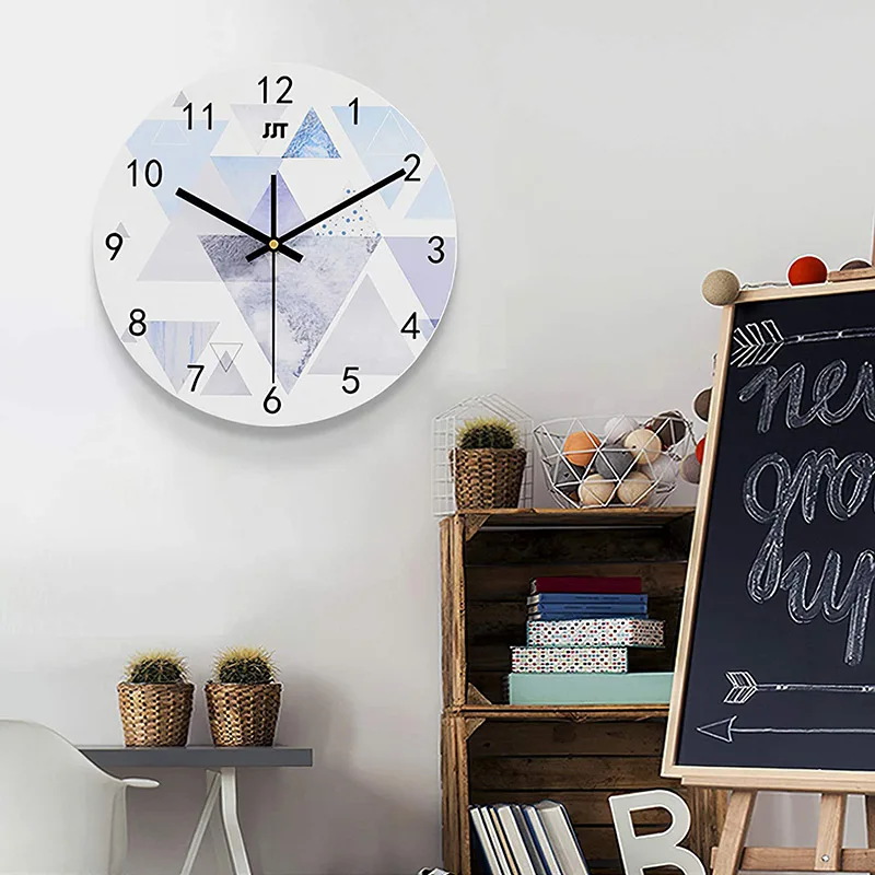 Настенные часы в китайском стиле деревянные креативные водонепроницаемые