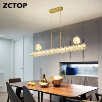 new modern led pendant lights home light for living dining room bar indoor hanging chandeliers pendant lamp gold ac 110v 220v