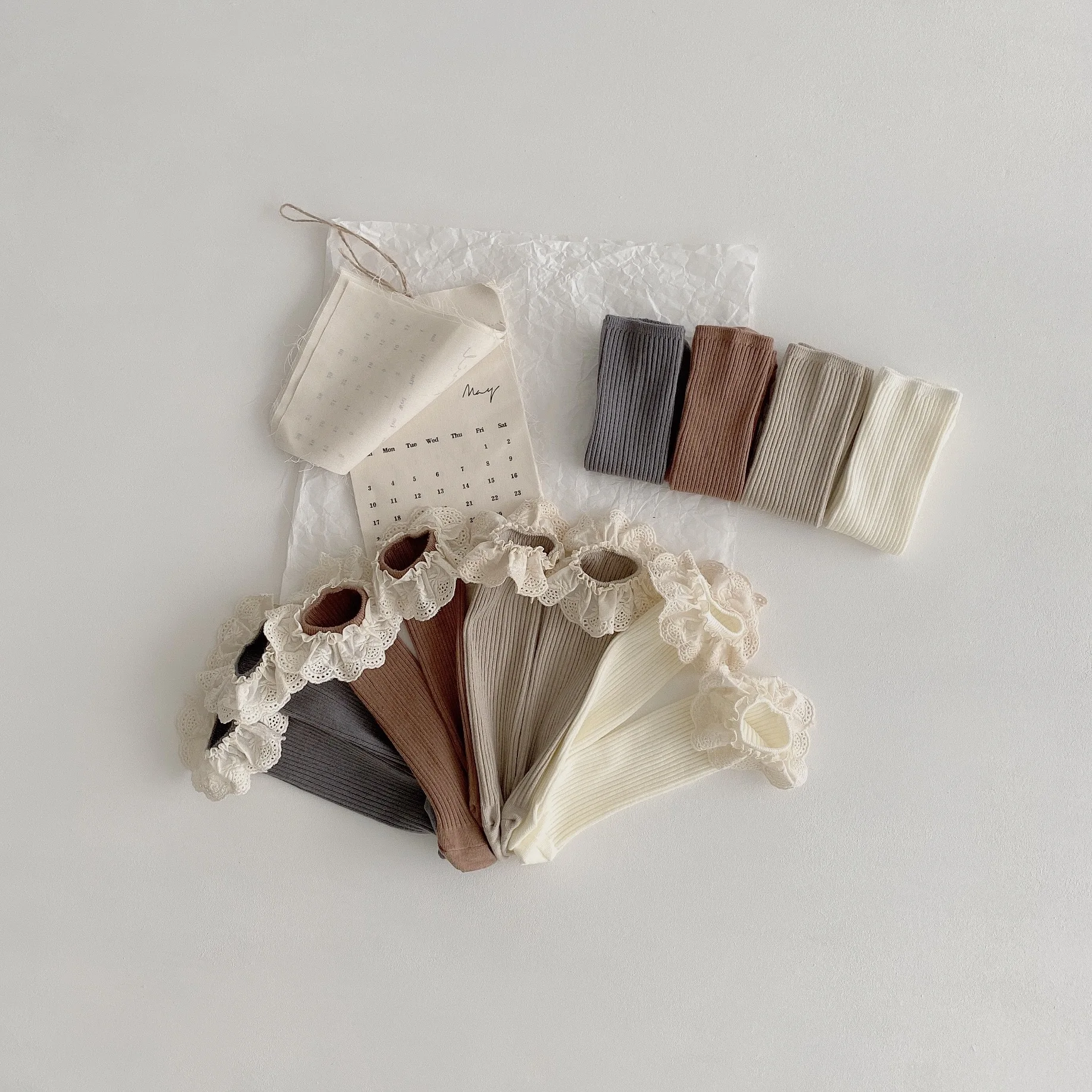 

4 шт./Лот, Детские хлопковые гольфы до колен