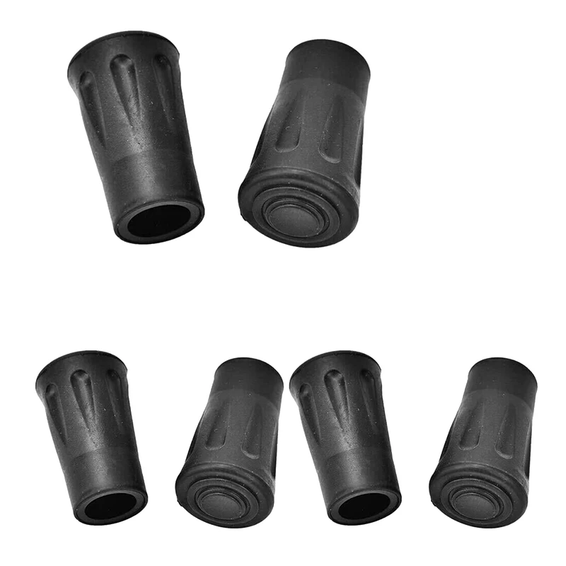 

6/12PCS Rubber Ferrule End Replacements for Walking Stick Trekking Hiking Pole EDF88