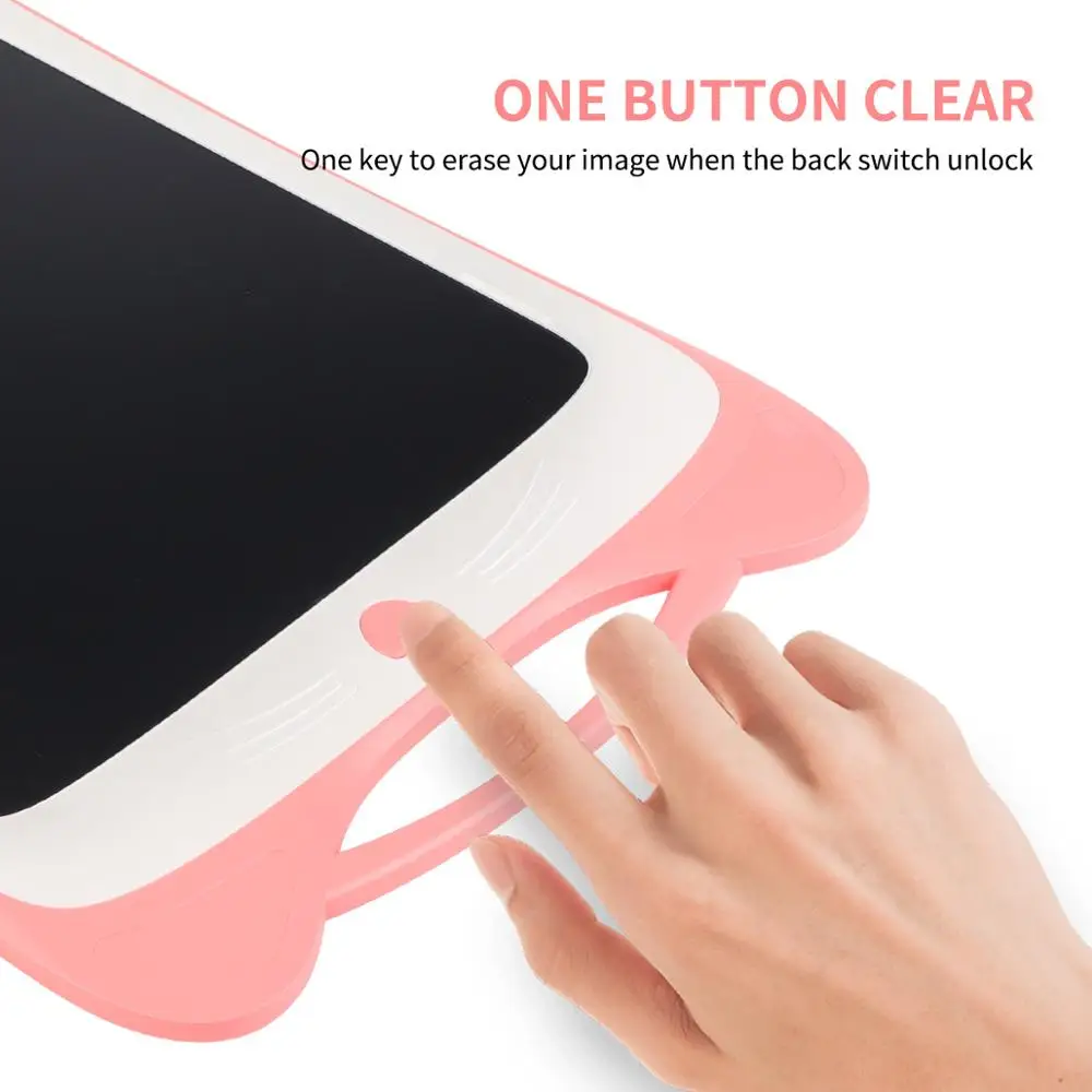 Портативный электронный ЖК-планшет для рисования с кнопкой защиты от износа 8 5/12