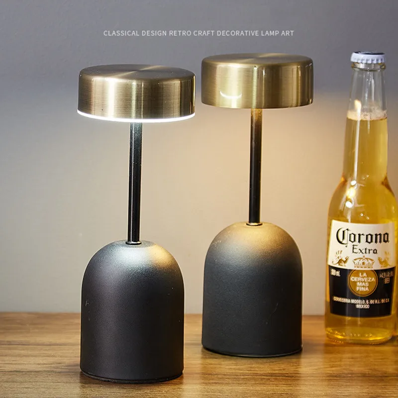 

Acrylic Lampshade LED Desk Lamp For Bedroom Bedside Bar Atmosphere Touch Switch Coffee Shop Restaurant Decoration Table Lamp