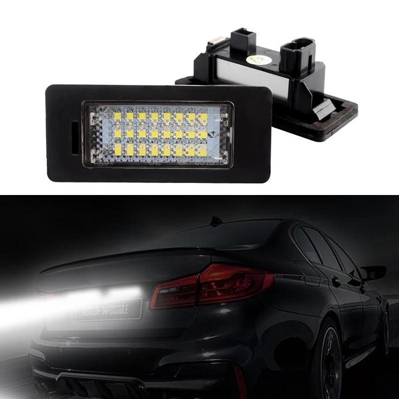 2 шт. автомобильный светильник номерного знака яркий чип 2835 без ошибок держатель