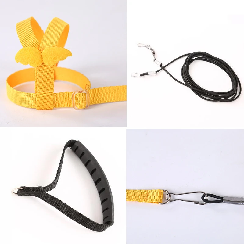 Эластичная шлейка для животных леска попугаев мелких средних и больших птиц Ара