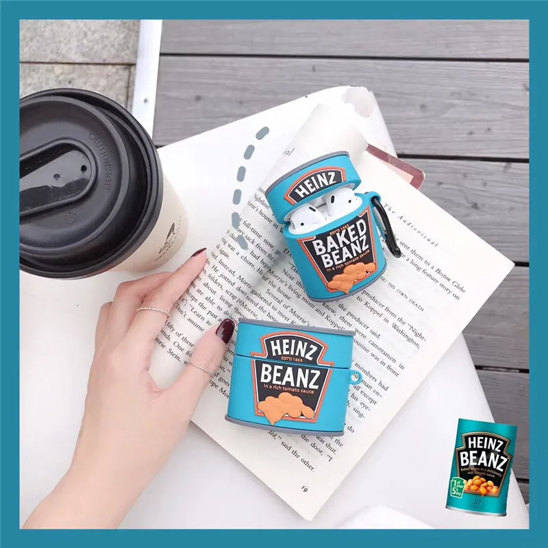 

For Airpods Pro Case,Funny Tomato Sauce Case For Airpods 1/2 Case,Soft Silicone Earphone Headphone Cover For Airpods Pro Case