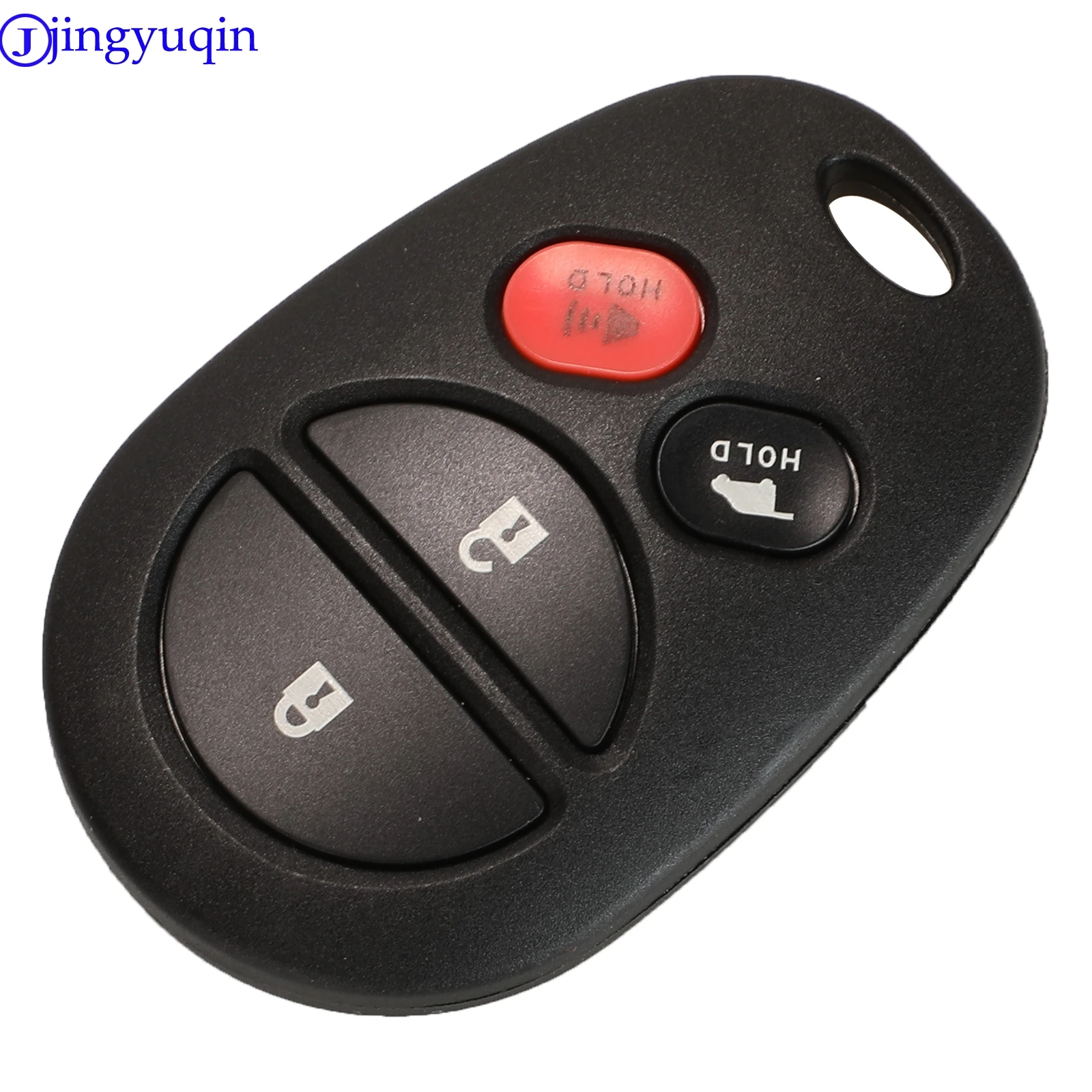 jingyuqin Remote Car Key Fob Case Cover For Toyota Sienna 2004 2005 2006 2007 2008 2009 2010 2011 2012 2013 FCC|fob cover|fob casefob key |