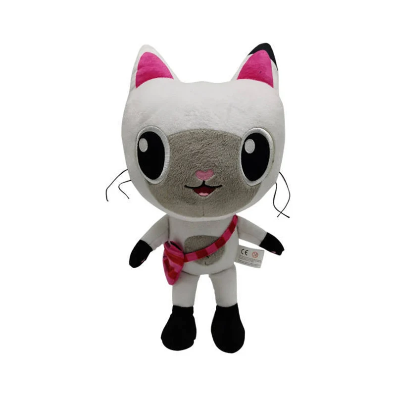 

Kawaii Gabby Dollhouse Cats Plush Toy Cartoon Soft Stuffed Animal Lovely Plushies Toy for Kids Birthday Xmas Gift Toy Cute Plush