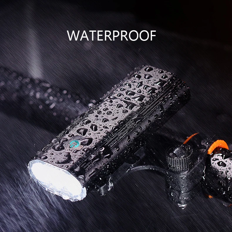 Kaufen 5200mAh Leistungsstarke Fahrrad Front Licht 3 LED Hellsten USB Aufladbare Radfahren Licht Power Bank Aluminium Legierung 18650 Taschenlampe