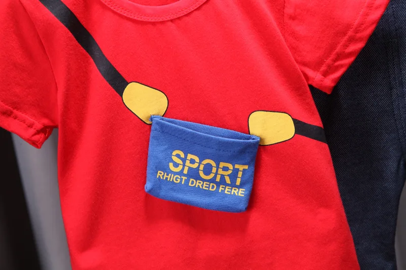 

New Summer Children Boys Fashion Clothing Baby Girls Cotton T Shirt Shorts 2Pcs/sets Kid Infant Clothes Toddler Casual Tracksuit