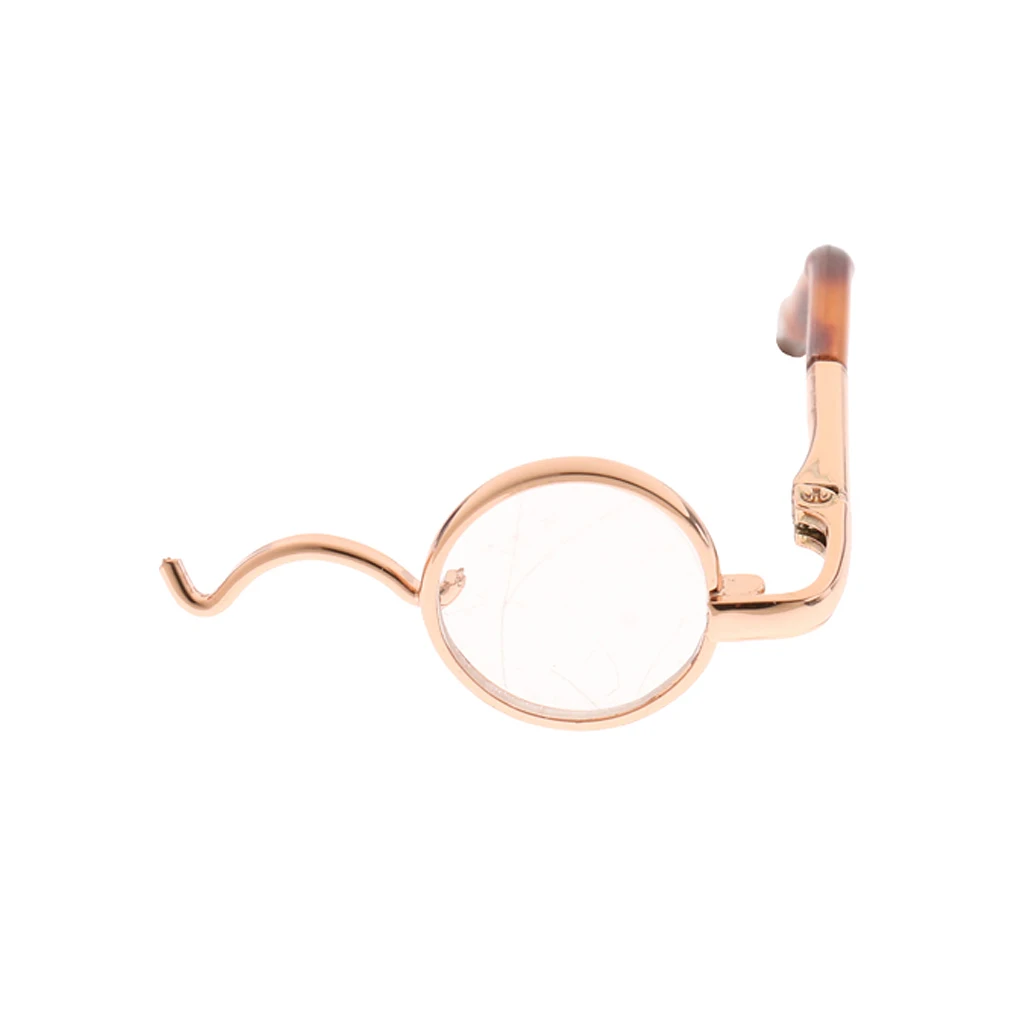 1/3 BJD Dolls Copper Round Glasses Eyewear Outfit for MSD DOD | Игрушки и хобби