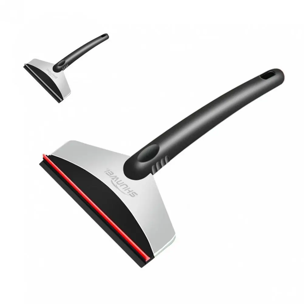 

Snow Remover Shovel Easy to Clean Windscreen Ice Shovel Long Handle Soft Edge Good Comfortable to Grip Snow Remover Shovel