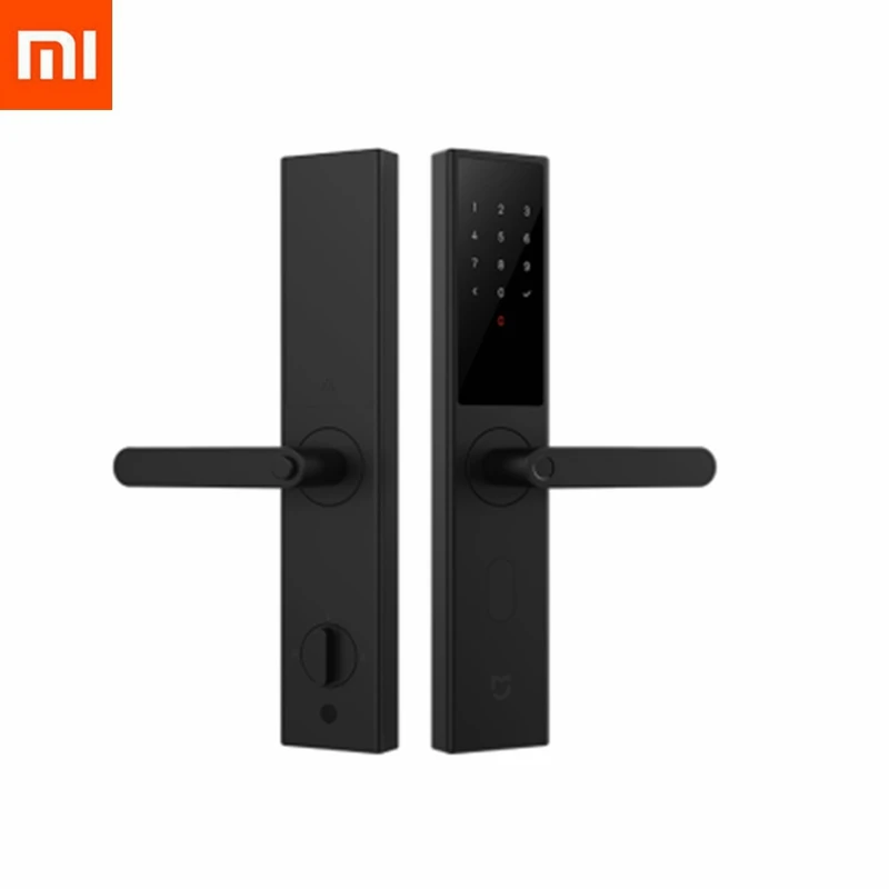 Xiao mi jia умный дверной замок Молодежный умный замок Пароль отпечатка пальца Bluetooth разблокировка обнаружения сигнализации работы mi Home управление приложением