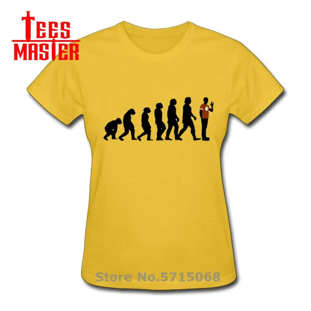 Компьютерщик обратная Эволюция футболка для женщин из хлопка на каждый день в