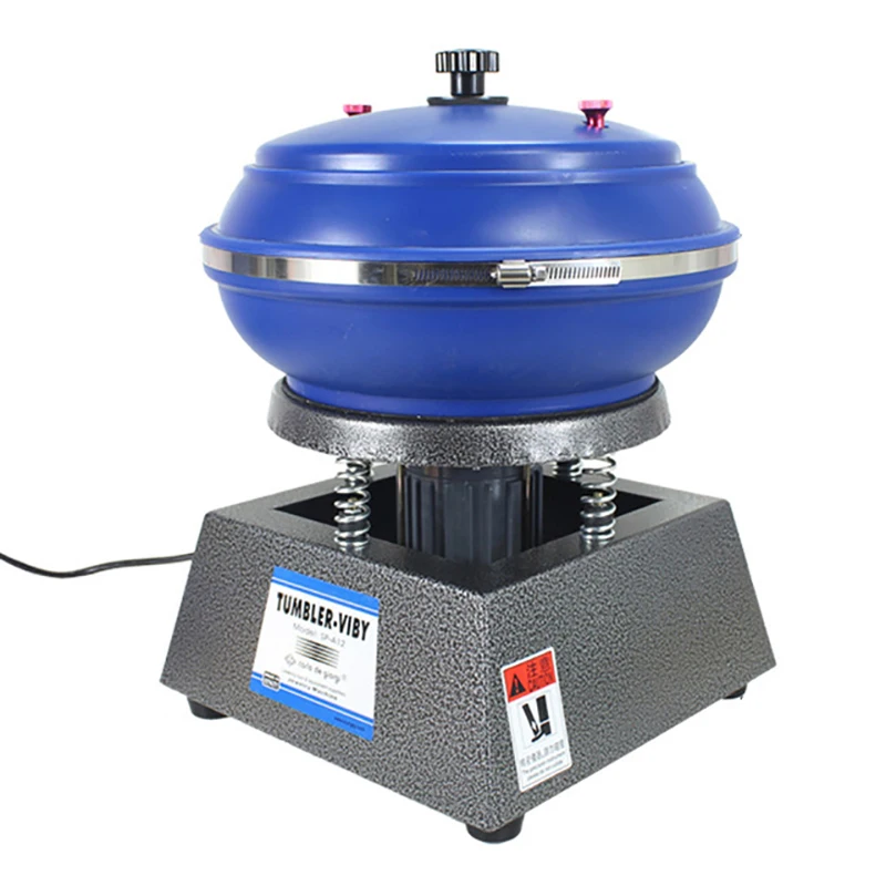 

Medium-sized vibration grinder surface polishing machine electric desktop metal accessories rust removal finishing machine