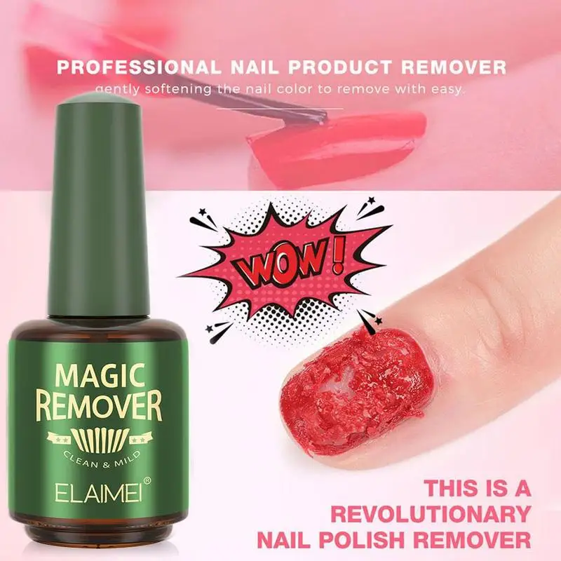 

Nail Uv Gel Polish Burst Magic Remover Gel Liquid Lacquer Art Degreaser Off Nail Remover Acrylic Clean Primer Layer P4L5