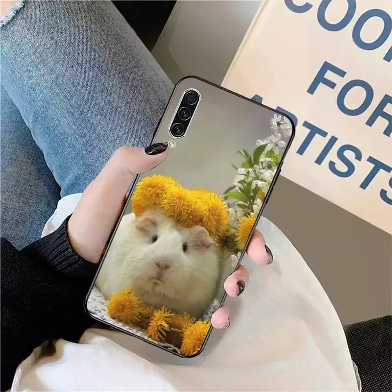 

Cute animal Guinea Pig Phone Case For Samsung galaxy A S note 10 7 8 9 20 30 31 40 50 51 70 71 21 s ultra plus