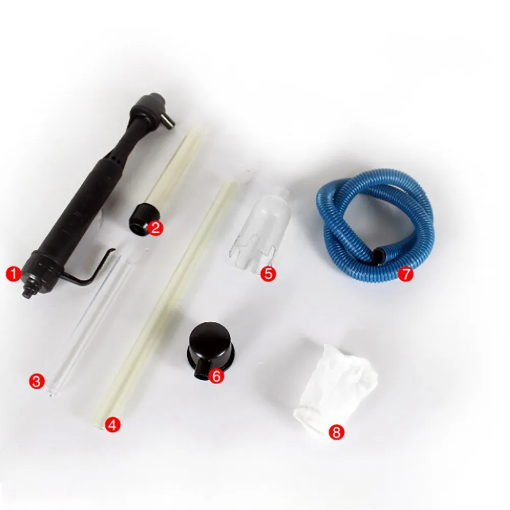 Аквариум Электрический сифон с батарейным питанием резервуар для пескомойка