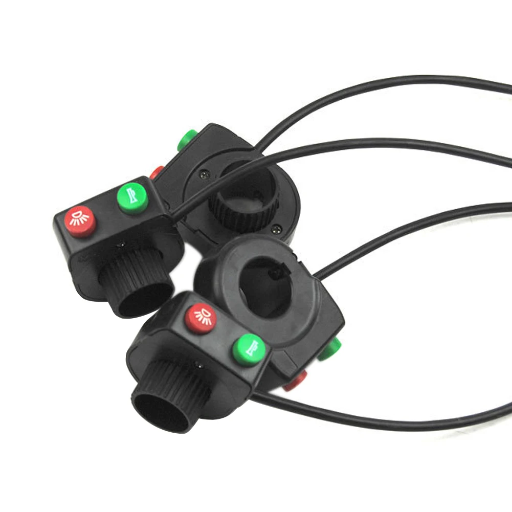 

Accessories Headlight Easy Install On Off Push Button Light Switch Electric Horn Universal Motorcycle Part Signal Auto Led Fog