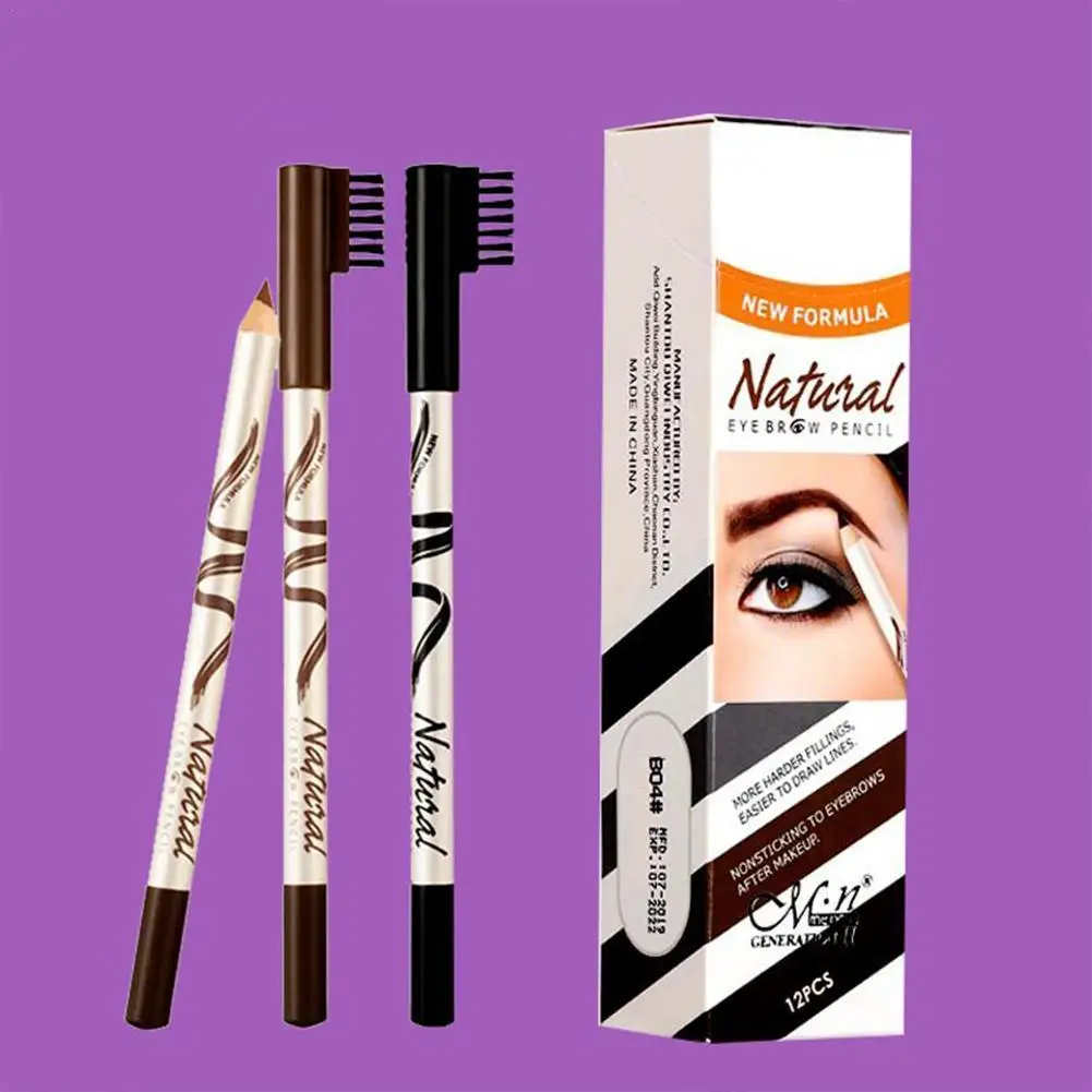 

5 Colors Makeup Menow Eyebrow Pencil Eyebrow Marker Waterproof Eyebrow Tattoo For Eyebrows Enhancer Dye Tint Pen Long Lasting