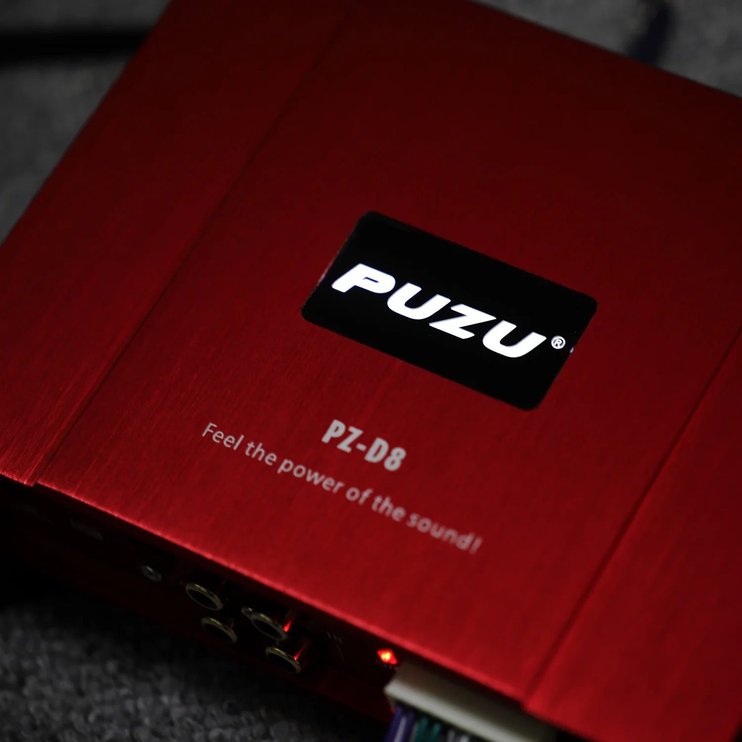 PUZU PZ D8 D Класс 8 каналов автомобильный аудио DSP усилитель процессор с 4X220W выходная