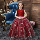 Нарядное кружевное платье принцессы для девочек 8, 12, 14 лет