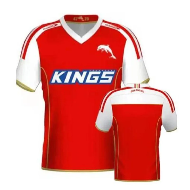 

2022 2023 Golfinhos домашняя регби Camisa 22 23 Golfinhos Дома Регби Formação Camisa S-5XL