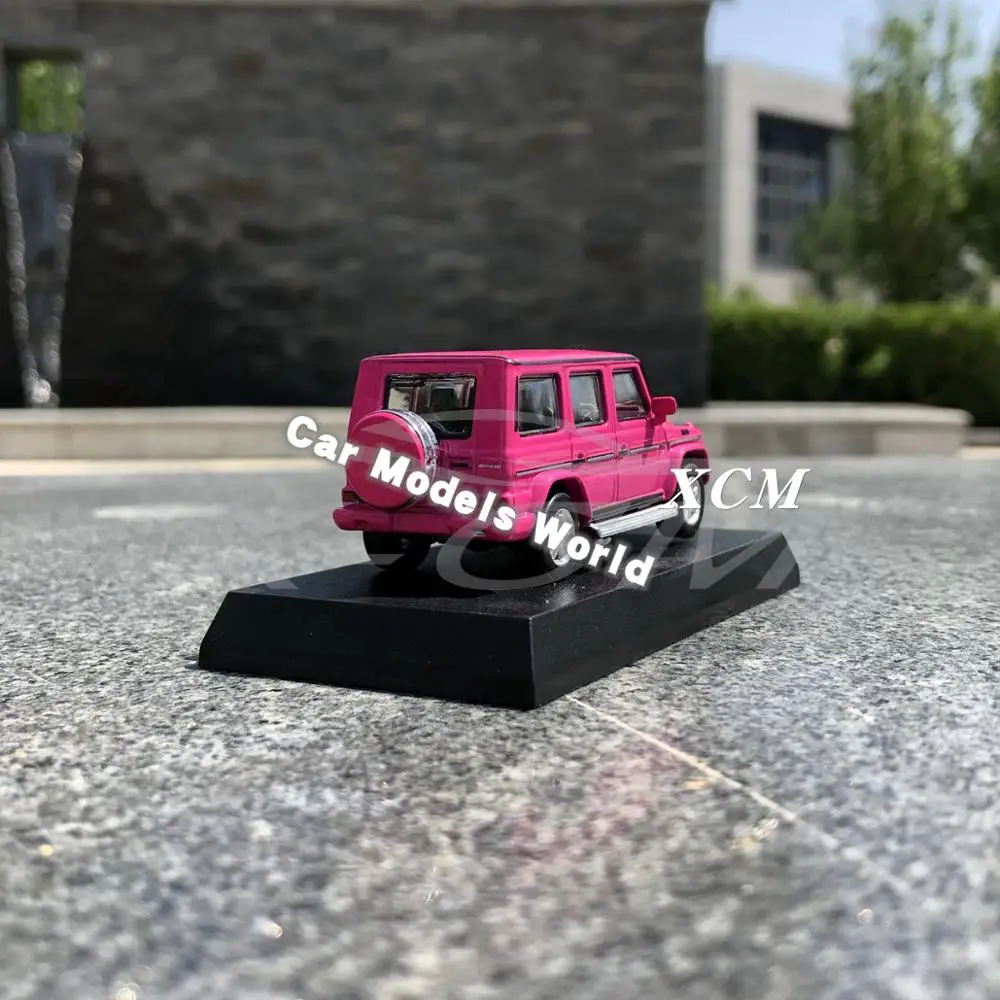 Литая под давлением модель автомобиля для Kyosho G 55 A M 1:64 (розовый) + маленький
