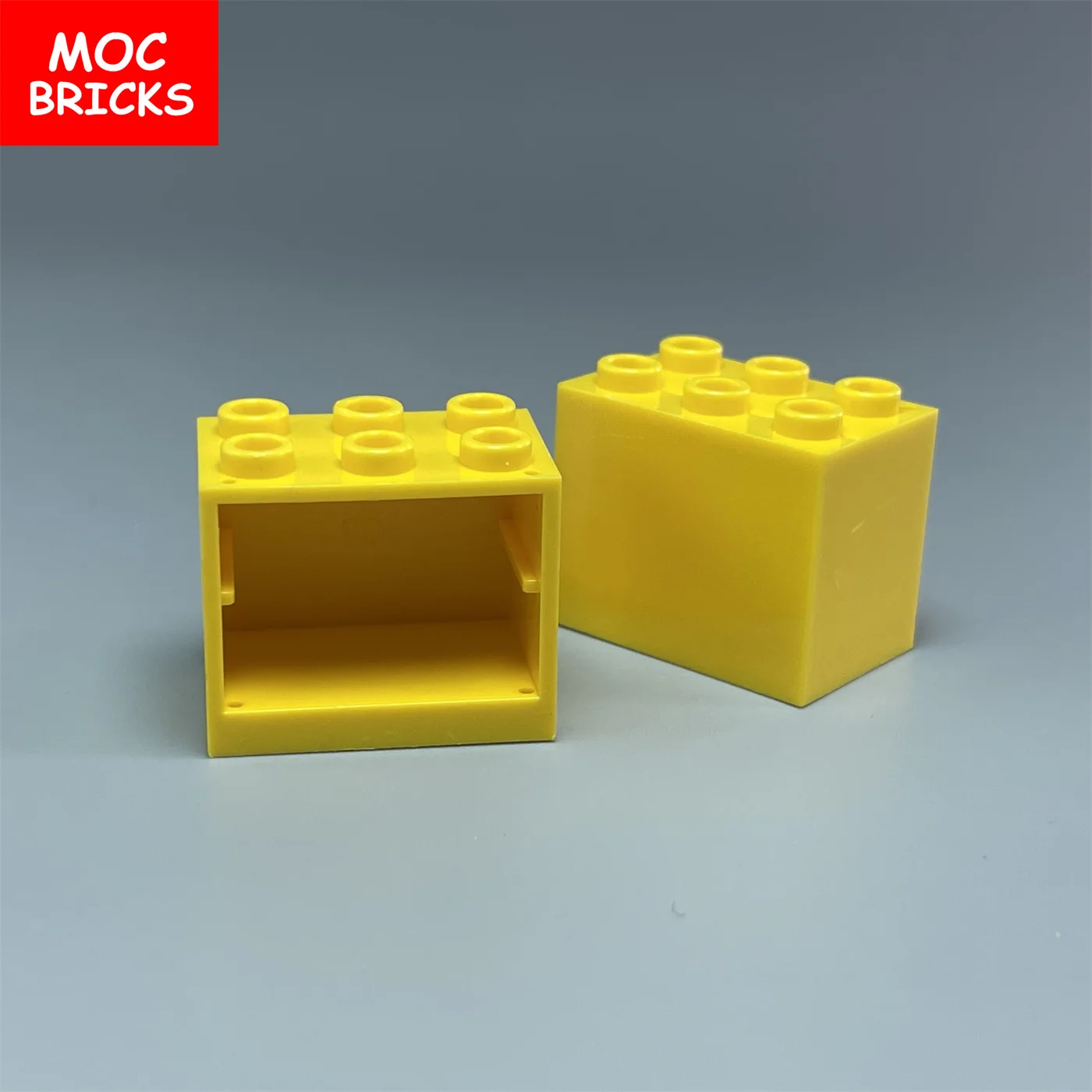 Кубики MOC ящик шкаф контейнер 2x3x2 шкафы сборные детали 4532 4533 строительные блоки