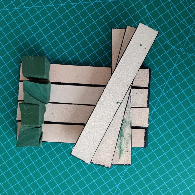 

New arrive Vegetable tanned leather strop for Ruixin pro RX008 knife sharpener sharpening stone knife blade polishing